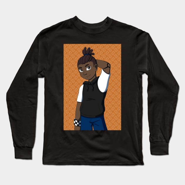 Zeke Bashful Long Sleeve T-Shirt by Firestorm Fox